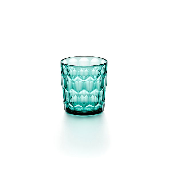 eddingtons GUZZINI VANITY LOW TUMBLER PATTERN 3 AQUAMARINE