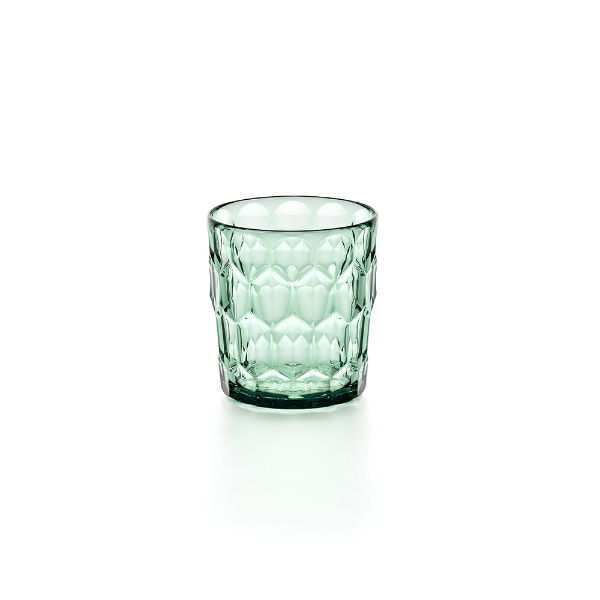 eddingtons GUZZINI VANITY LOW TUMBLER PATTERN 3 MATCHA GREEN