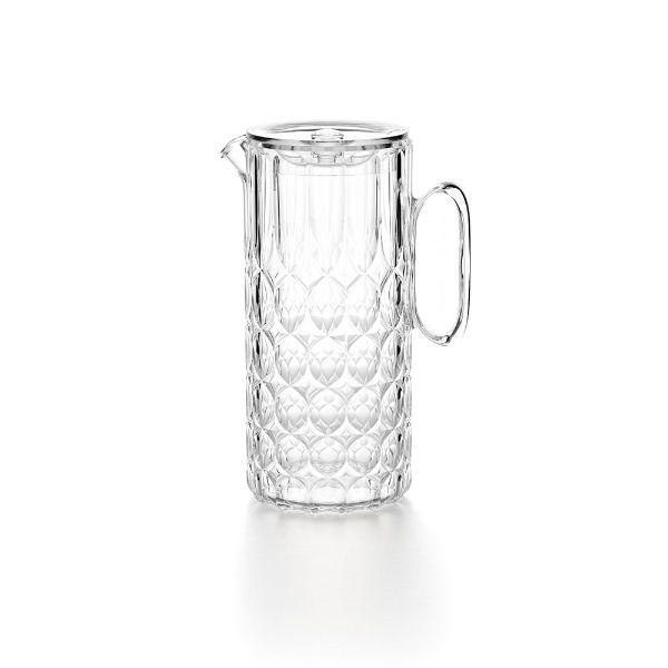 eddingtons GUZZINI VANITY PITCHER WITH LID CLEAR 1L