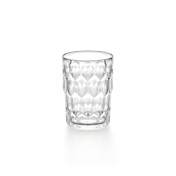 eddingtons GUZZINI VANITY TALL TUMBLER PATTERN 3 CLEAR