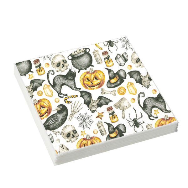 eddingtons HOCUS POCUS HALLOWEEN PAPER NAPKINS 33 X 33CM