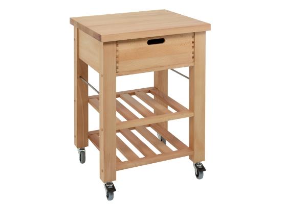 Eddingtons #LAMBOURN CONTEMPORARY 1 DRAWER KITCHEN TROLLEY