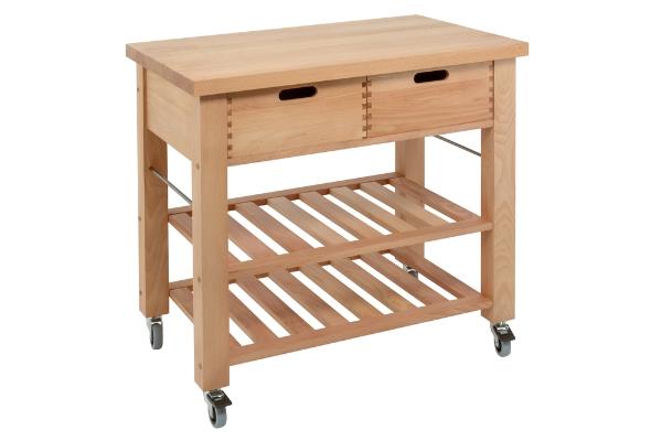 Eddingtons #LAMBOURN CONTEMPORARY 2 DRAWER KITCHEN TROLLEY