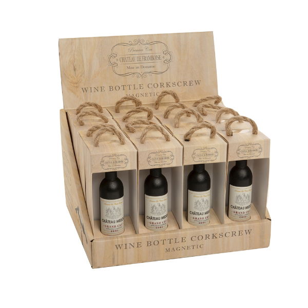 eddingtons MAGNETIC BOTTLE OPENER & CORKSCREW 16PC CDU