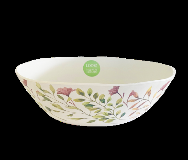eddingtons MEDITERRANEAN GARDEN SALAD SERVING BOWL 35CM DIA
