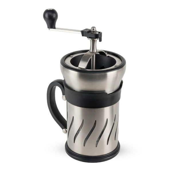 eddingtons PEUGEOT PARIS 15CM COFFEE AND FRENCH PRESS STAINLESS STEEL FINISH