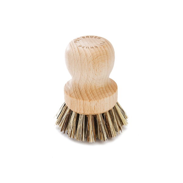eddingtons POT BRUSH WITH STIFF PLANT FIBRE BRISTLES