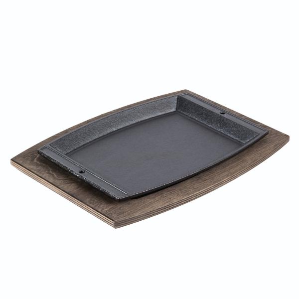 Eddingtons RECTANGULAR WOOD UNDERLINER WALNUT STAIN 13 3/7"x9 3/4"x 3/4