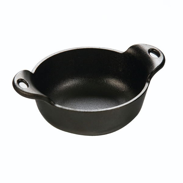 eddingtons RI CAST IRON MINI SERVING BOWL 6.63"X 5"(16.84X12.7CM)