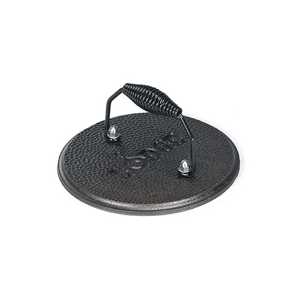 eddingtons ROUND GRILL PRESS WITH HANDLE 7.5 INCH DIA (19.05CM DIA)