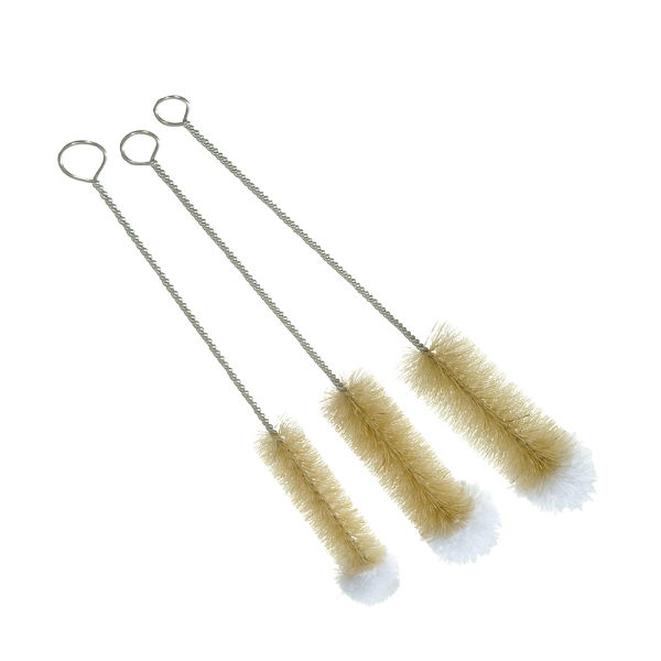 eddingtons SET OF 3 BOTTLE BRUSHES WITH COTTON BALL TIPS