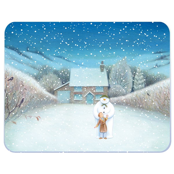 eddingtons THE SNOWMAN AND JAMES MED WORKKTOP PROTECTOR (CL)