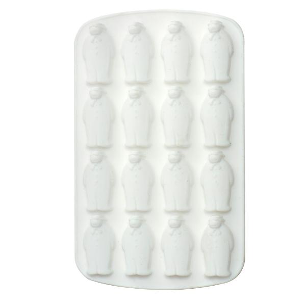 Eddingtons THE SNOWMAN CHOCOLATE JELLY & ICE CUBES MOULD (16 CUPS)