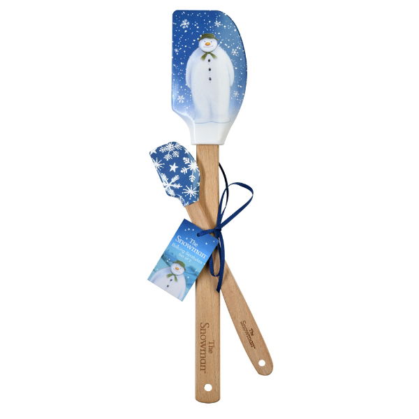 eddingtons THE SNOWMAN™ SET OF 2 ASSORTED SPATULAS (12) BLUE