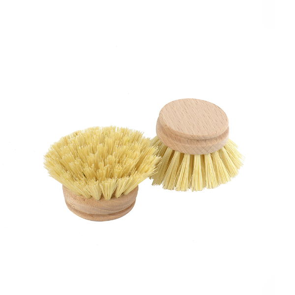 eddingtons VALET SET OF 2 PLANT FIBRE DISH BRUSH REPLACEMENT HEADS
