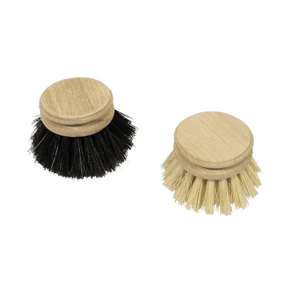 eddingtons VALET TRADITIONAL PLANT FIBRE DISH BRUSH REPLACEMENT HEADS