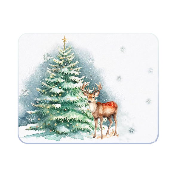 eddingtons WINTER WONDERLAND STAG MED WORKTOP PROTECTOR (CL)