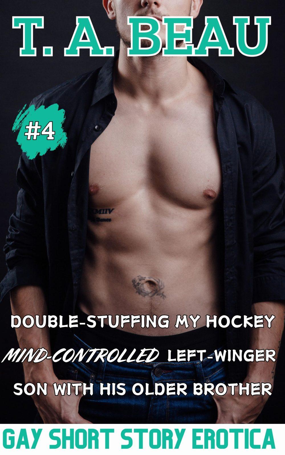 eden books Double-Stuffing My Hockey Mind-Controlled Left-Winger Son With His Older Brother #4