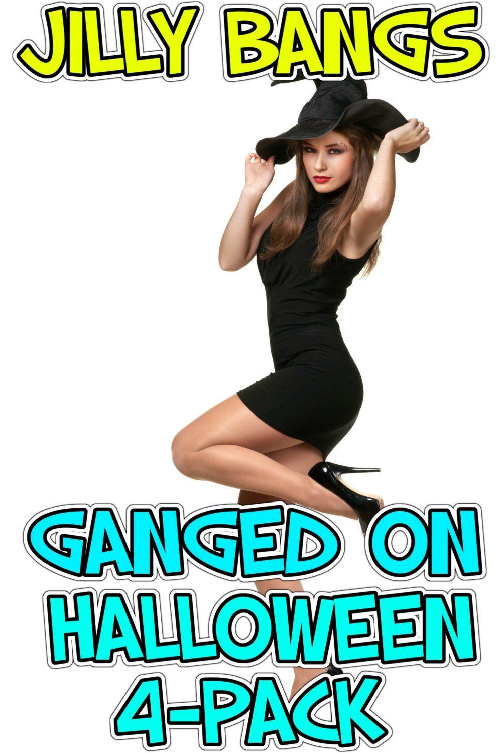 eden books Ganged On Halloween 4-Pack