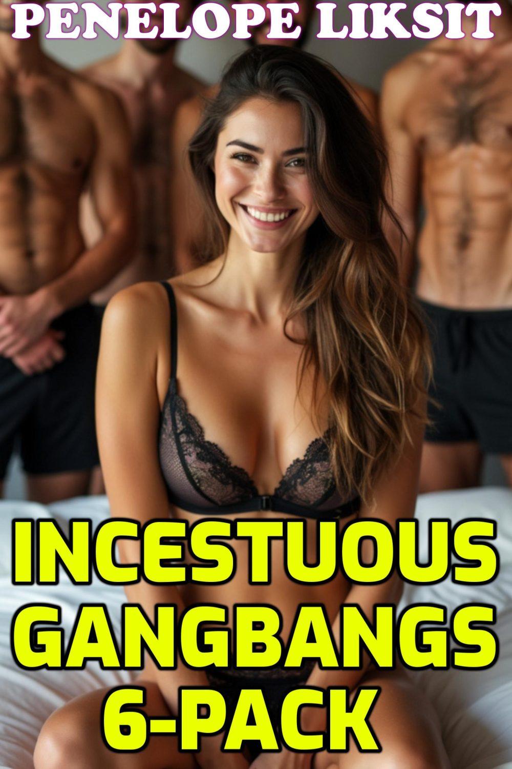 eden books Incestuous Gangbangs 6-Pack