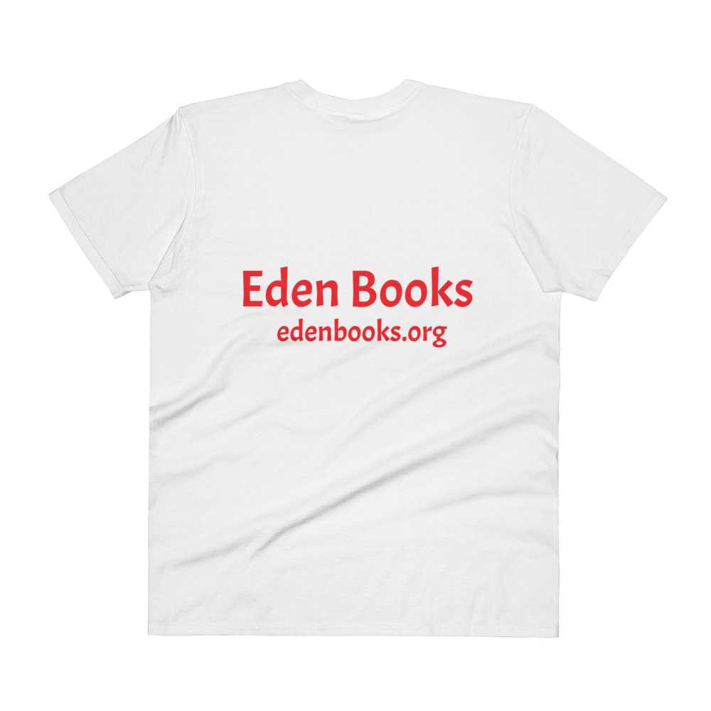 Eden Books “Love Books” V-Neck Unisex T-Shirt