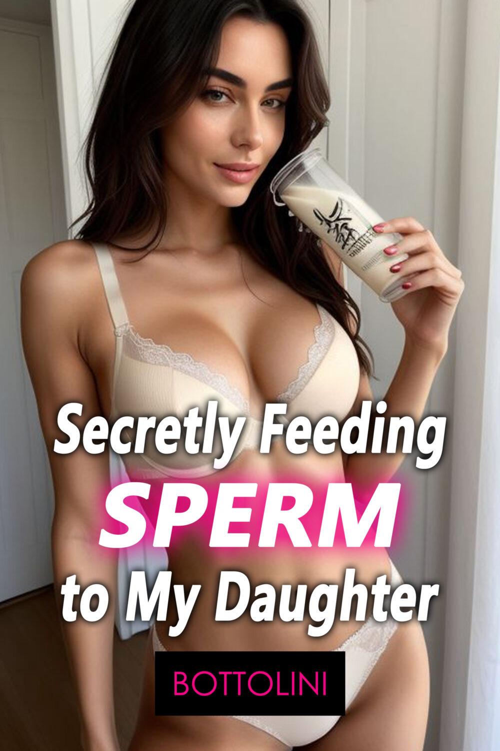 eden books Secretly Feeding Sperm to My Daughter (Incest Erotica #1)
