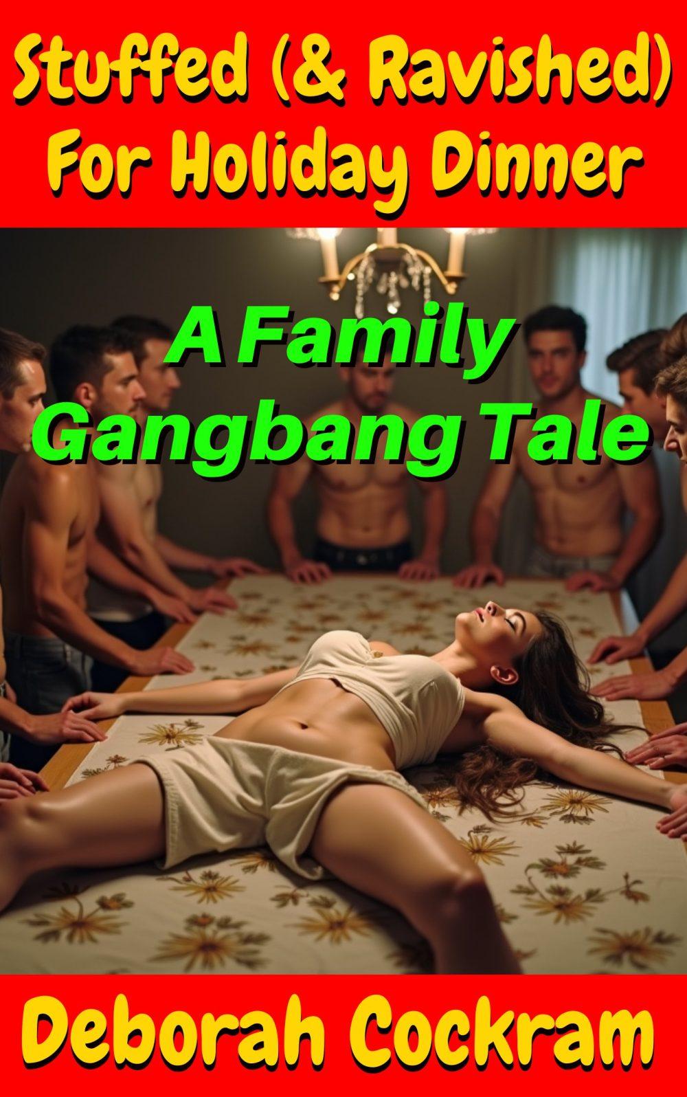 eden books Stuffed (& Ravished) For Holiday Dinner A Family Gangbang Tale