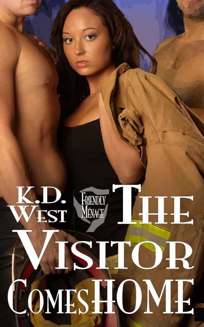 Eden Books The Visitor Comes For Good: A Friendly MMF Ménage Tale