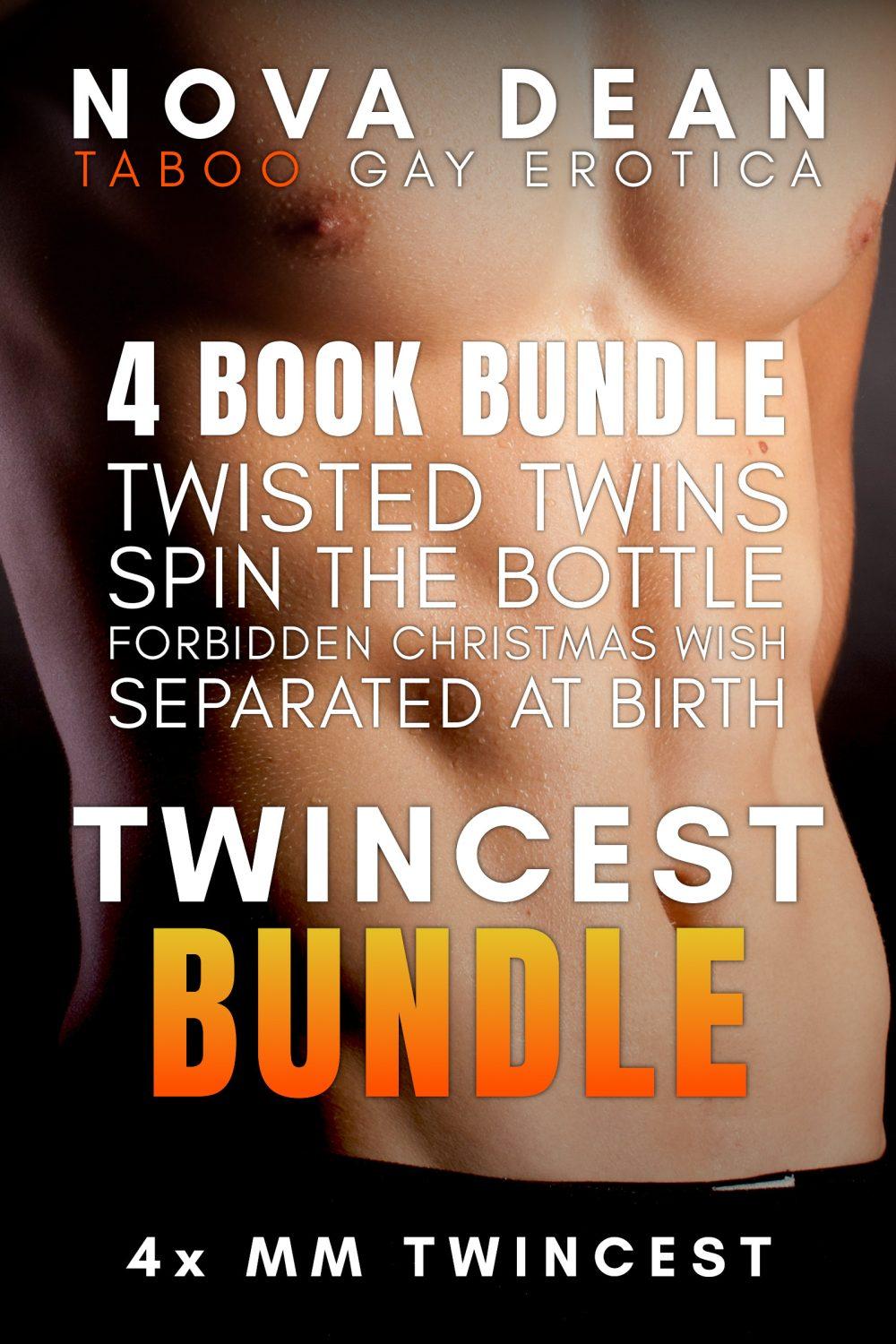 eden books Twincest Bundle: 4x MM Twincest | Taboo Gay Erotica
