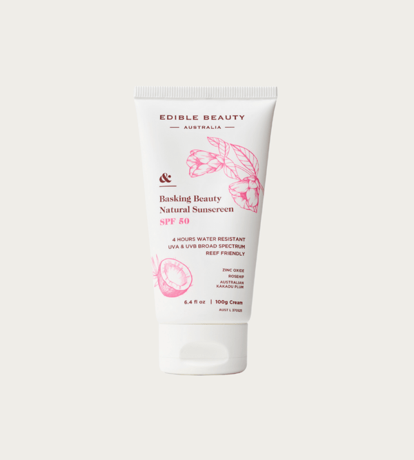 edible beauty Basking Beauty Natural Sunscreen SPF50 edible beauty Basking Beauty Natural Sunscreen SPF50