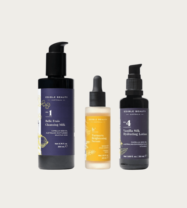 edible beauty Combination & Oily Skincare - Essentials Set