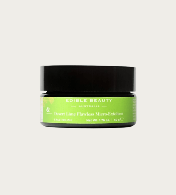 edible beauty & Desert Lime Flawless Micro-Exfoliant