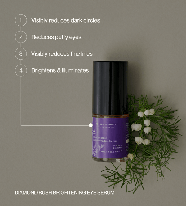 Edible Beauty Diamond Rush Brightening Eye Serum