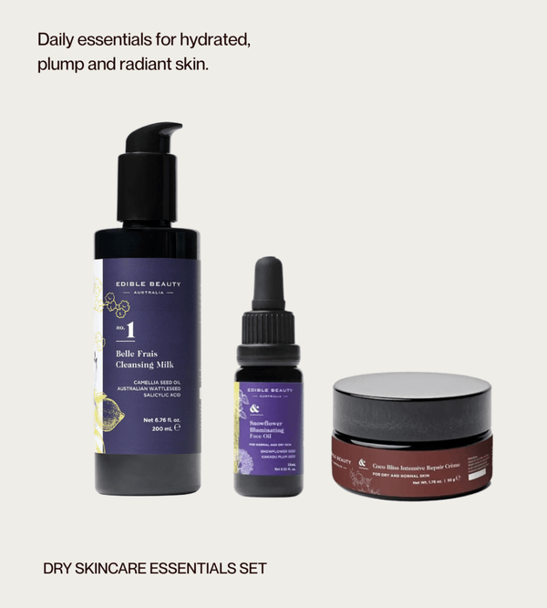 Edible Beauty Dry Skincare - Essentials Set
