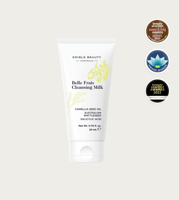 Edible Beauty No.1 Belle Frais Cleansing Milk Sampler Tube – 20mL