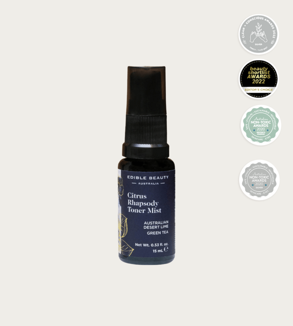 edible Beauty No.2 Citrus Rhapsody Toner Mist - 15mL Sampler