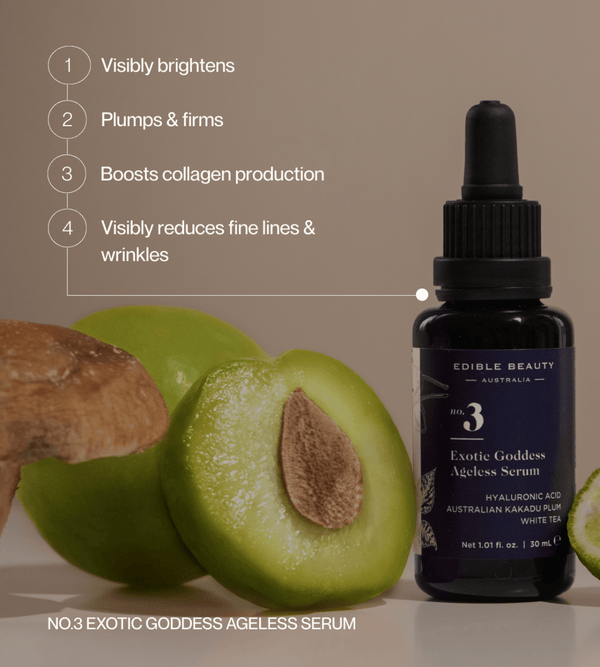 Edible Beauty No.3 Exotic Goddess Ageless Serum Sampler Tube – 10mL