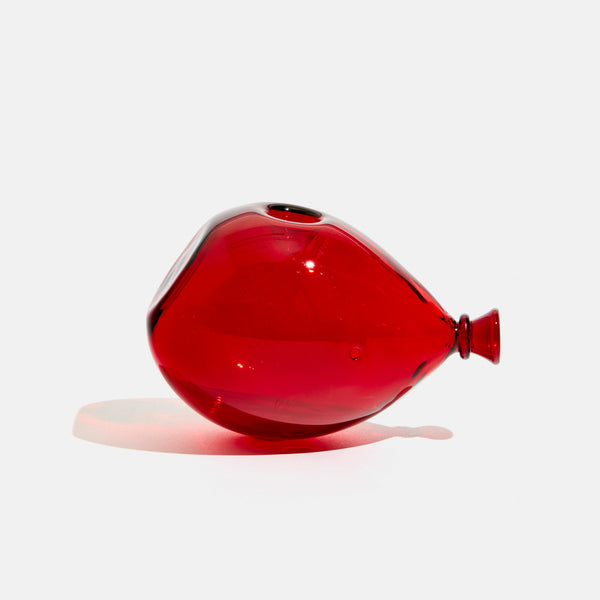 Edie Parker Balloon Pipe In Candy Red