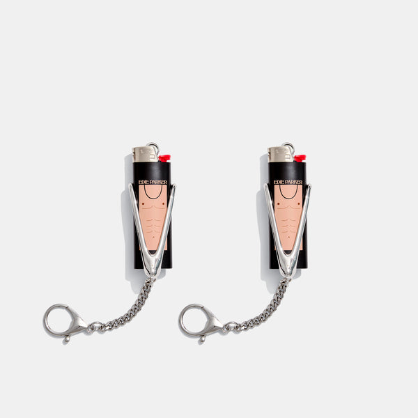 Edie Parker Burn Buddies Keychain Set