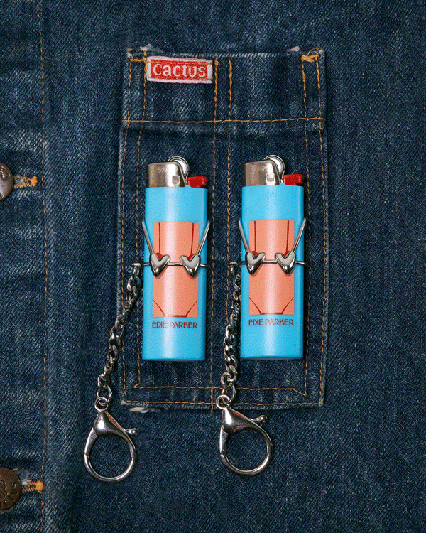 Edie Parker Burn Buddies Keychain Set