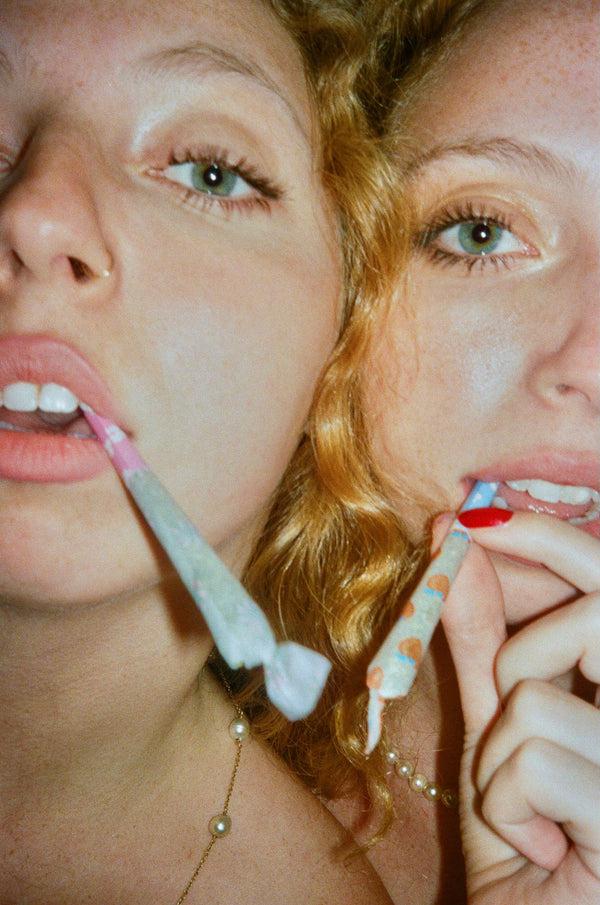 Edie Parker Crush Cones In Excite Mint Multi Pack