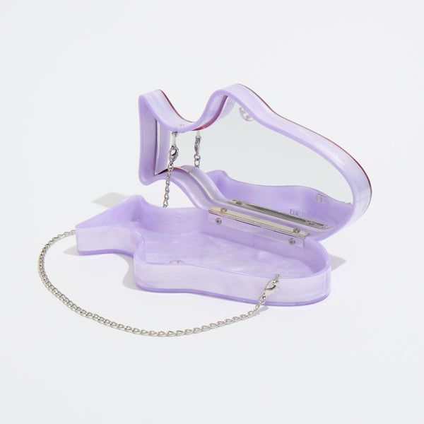 Edie Parker Fish Bag In Rainbow Trout