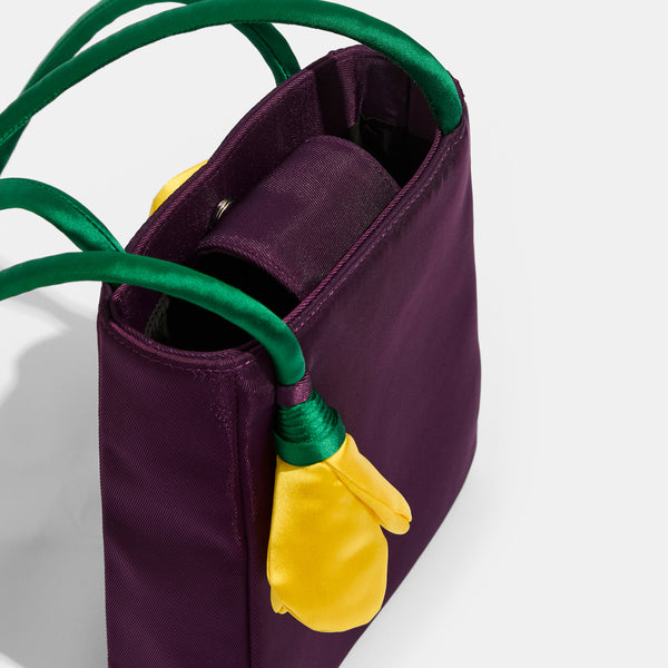 Edie Parker Flower Bag In Yellow Rose