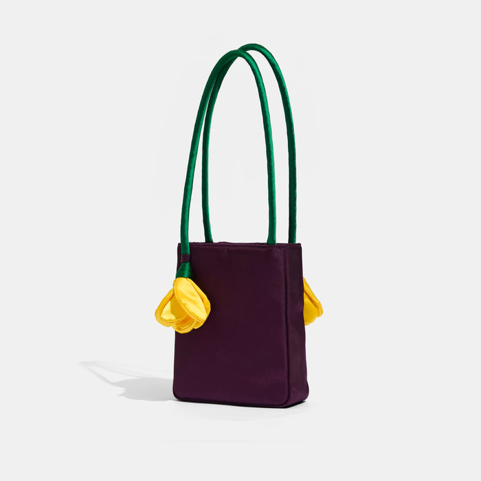 edie parker Flower Bag in Yellow Rose