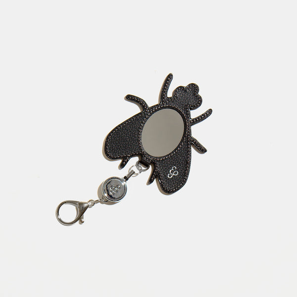 Edie Parker Fruit Fly Mirror Keychain