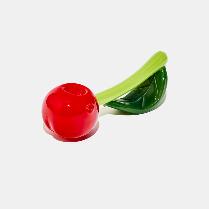 edie parker Glass Fruit Pipe in Cherry