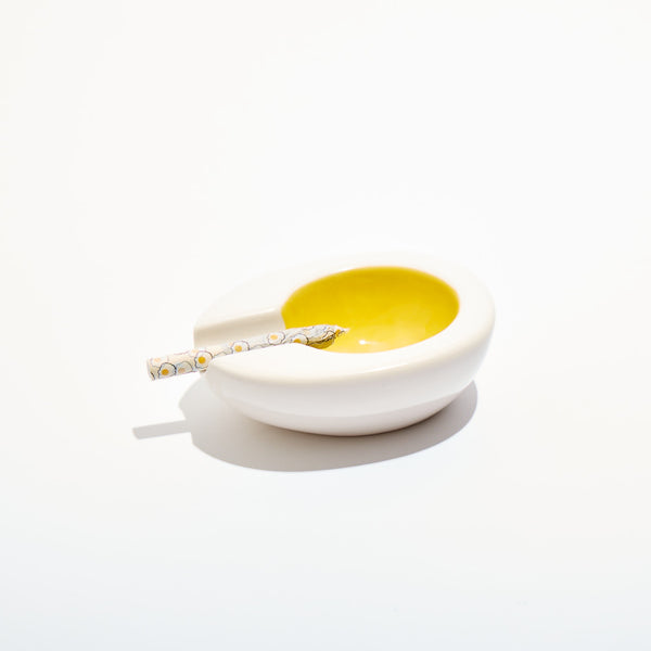 Edie Parker Hard-Boiled Egg Ashtray