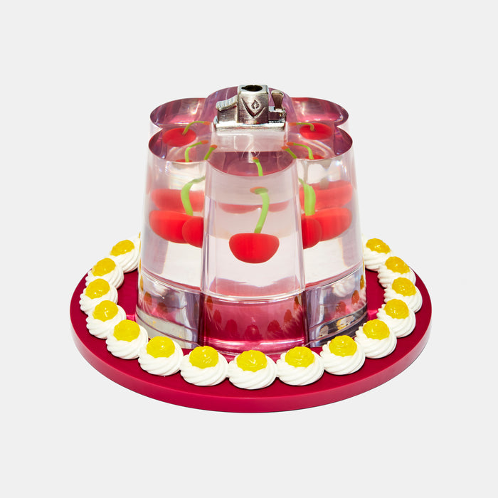 edie parker Jelly Tabletop Lighter in Cherry