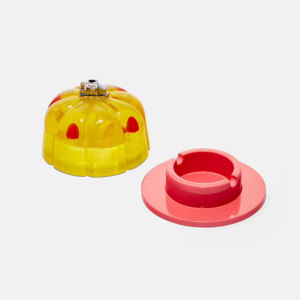 Edie Parker Jelly Tabletop Lighter In Lemon