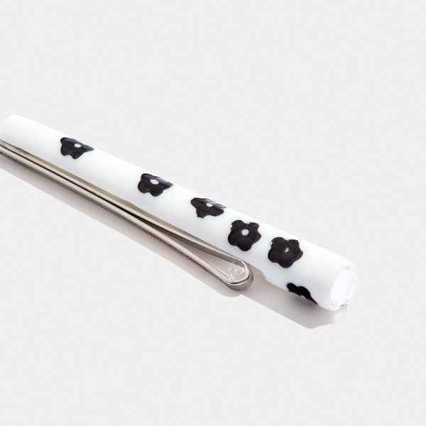 Edie Parker Joint Hair Barrette In Smoke